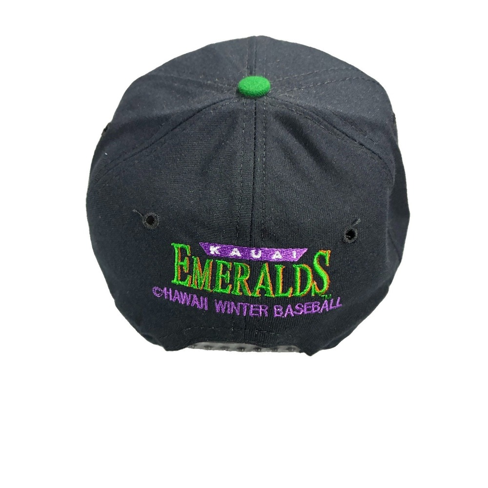 Kauai Emeralds 90s Minor League Winter Baseball SnapBack Made In USA Vintage - Picture 2 of 5